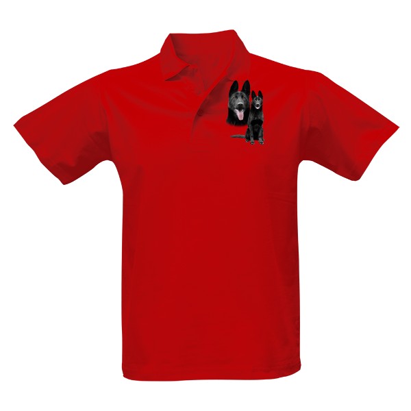 Pánská polokošile Single s potiskem Německý ovčák